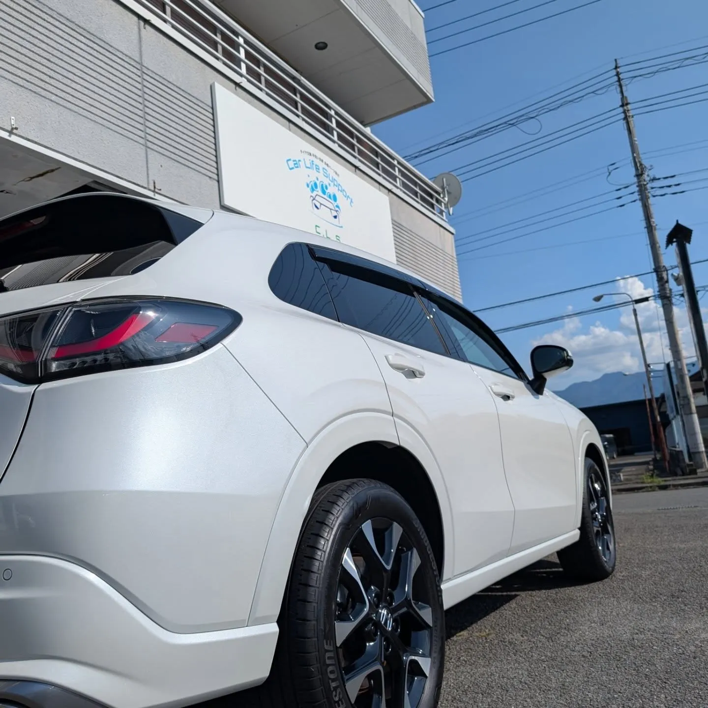 ZR-Vで洗車のご依頼👍