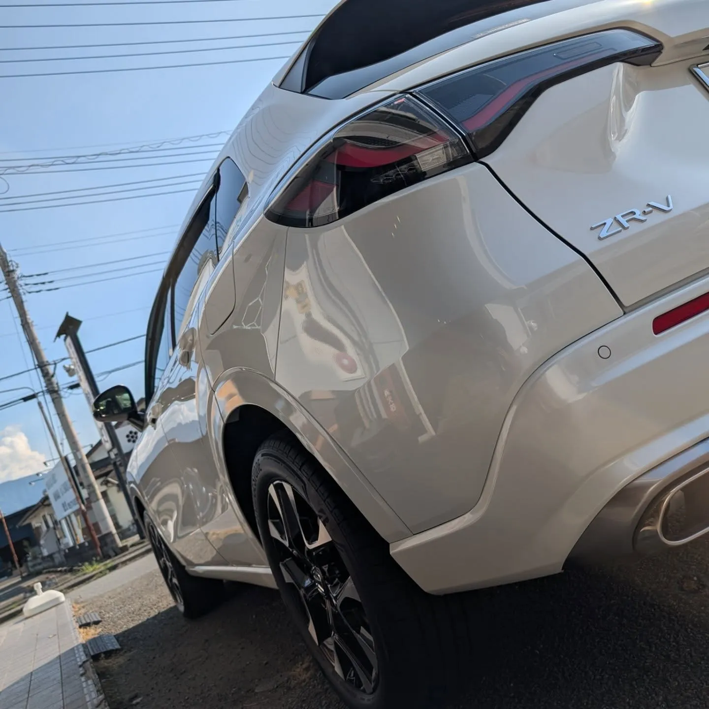 ZR-Vで洗車のご依頼👍