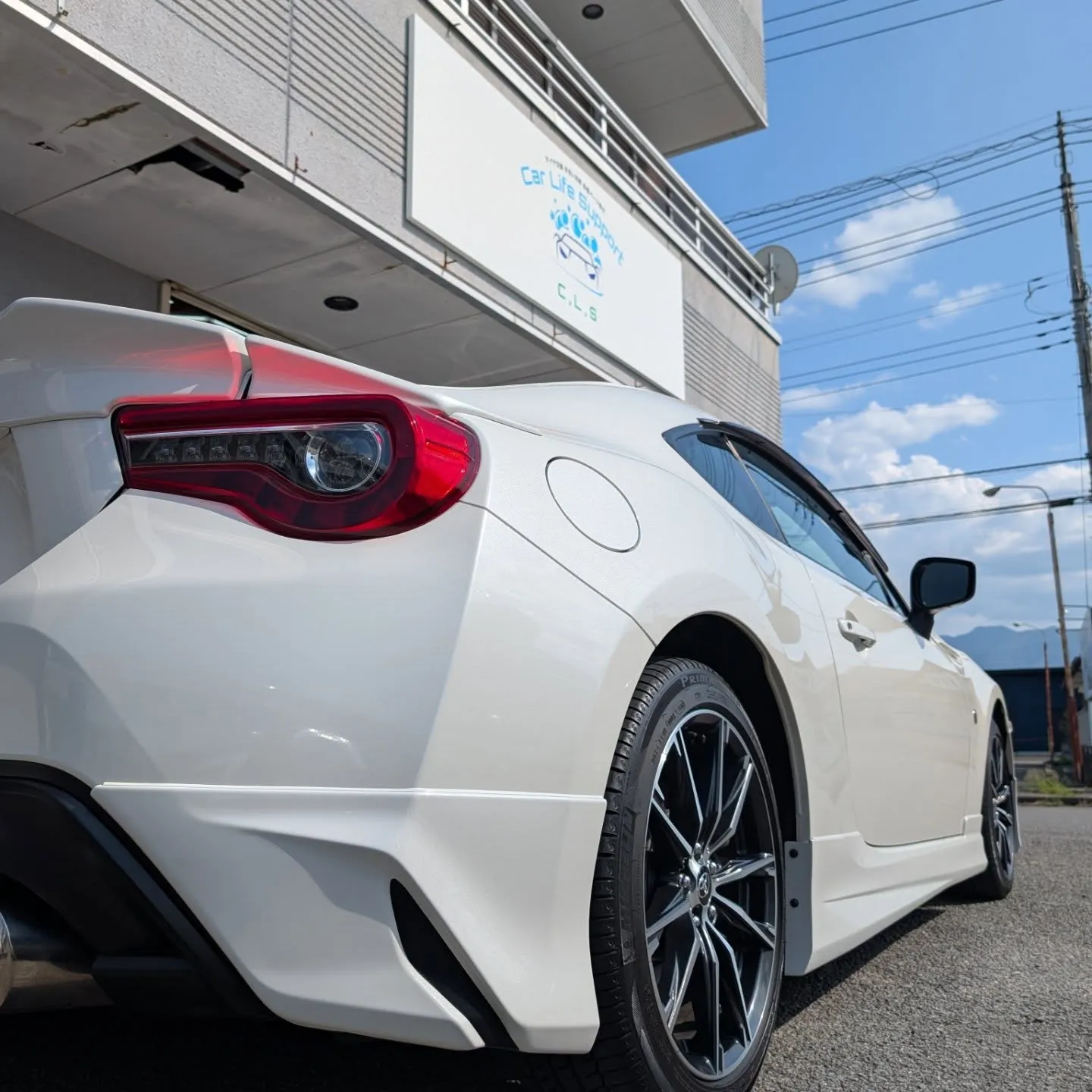 86&カムロードで洗車のご依頼👍