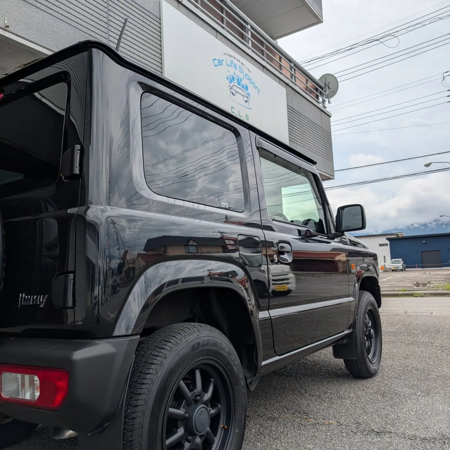 ジムニーでコーティングのご依頼✨