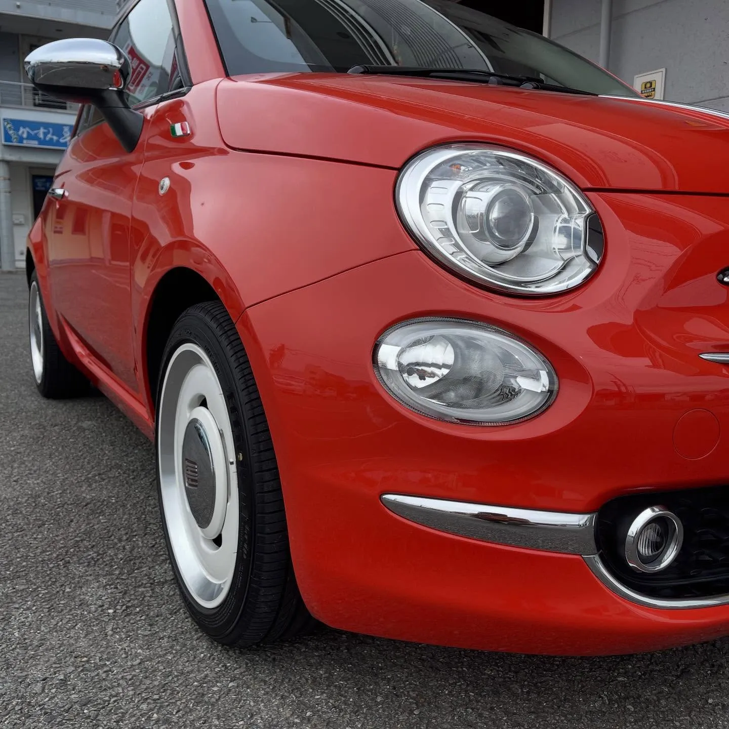 FIAT500でコーティングのご依頼いただきました😊