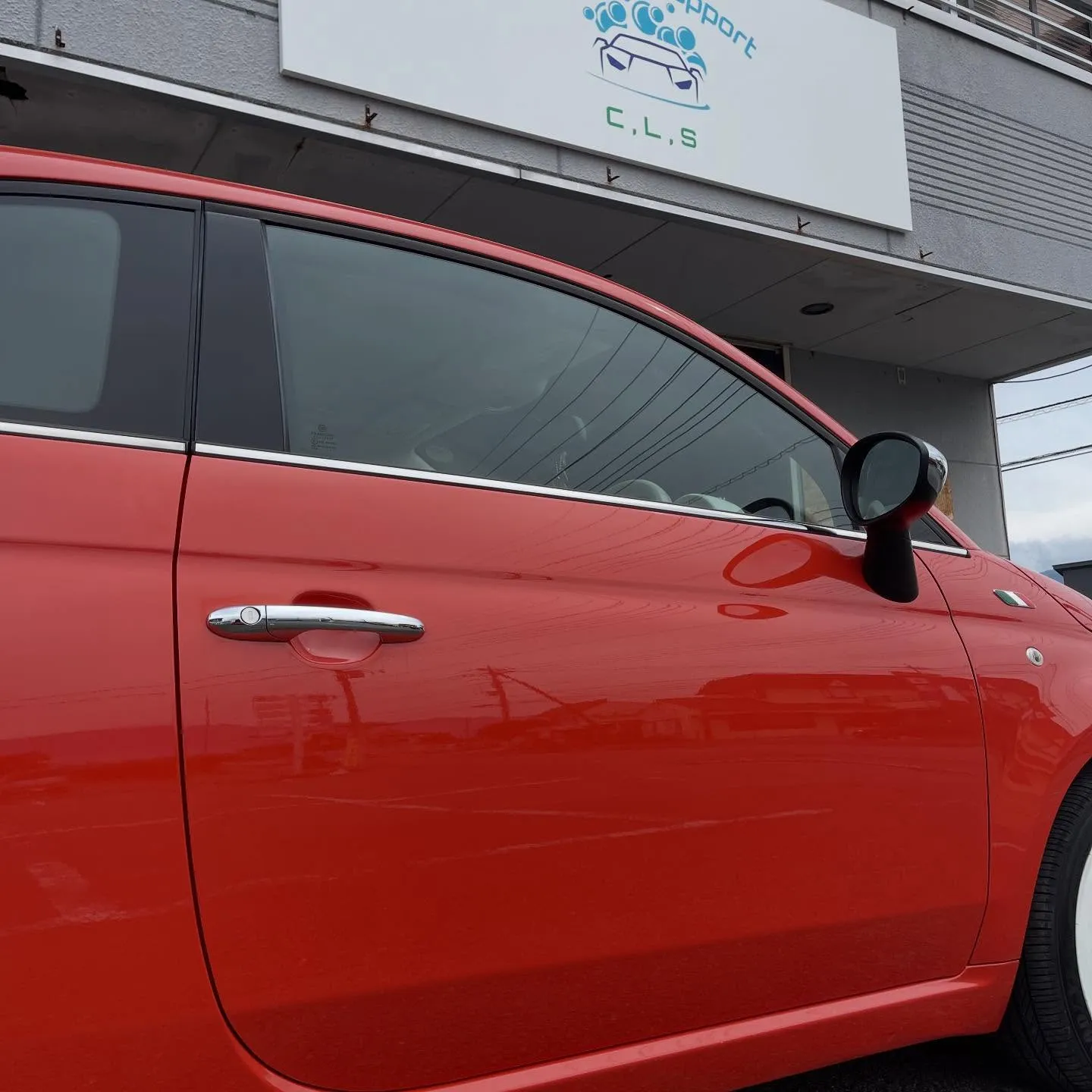 FIAT500でコーティングのご依頼いただきました😊