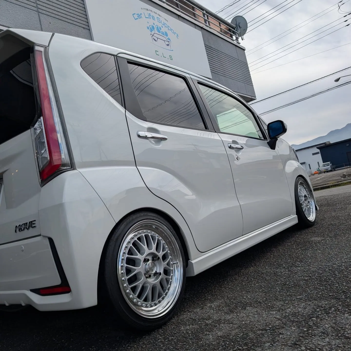 ムーヴで洗車のご依頼✨