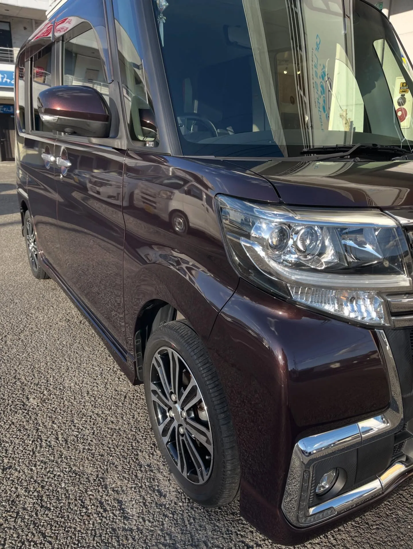 本日はタントで洗車のご依頼頂きました😊