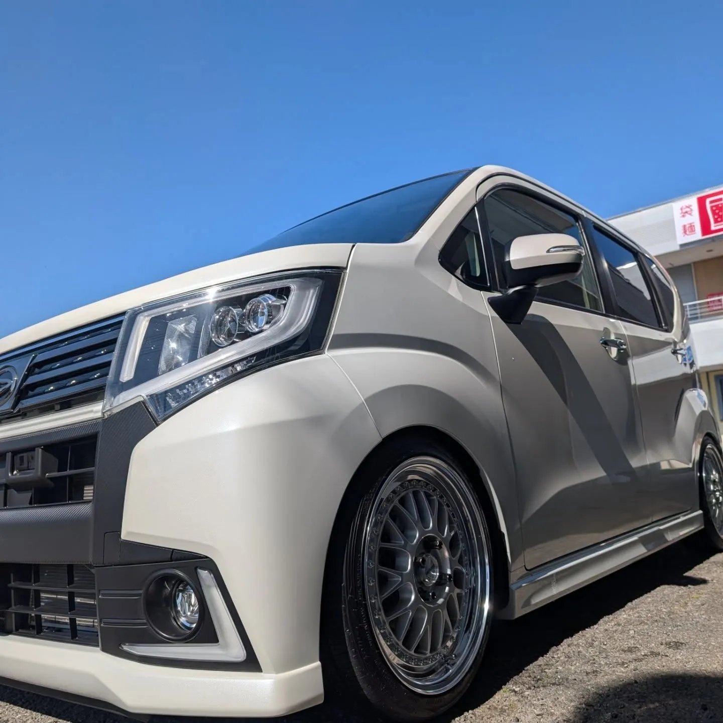 FIAT ドブロ　DAIHATSU ムーヴ で洗車のご依頼✨