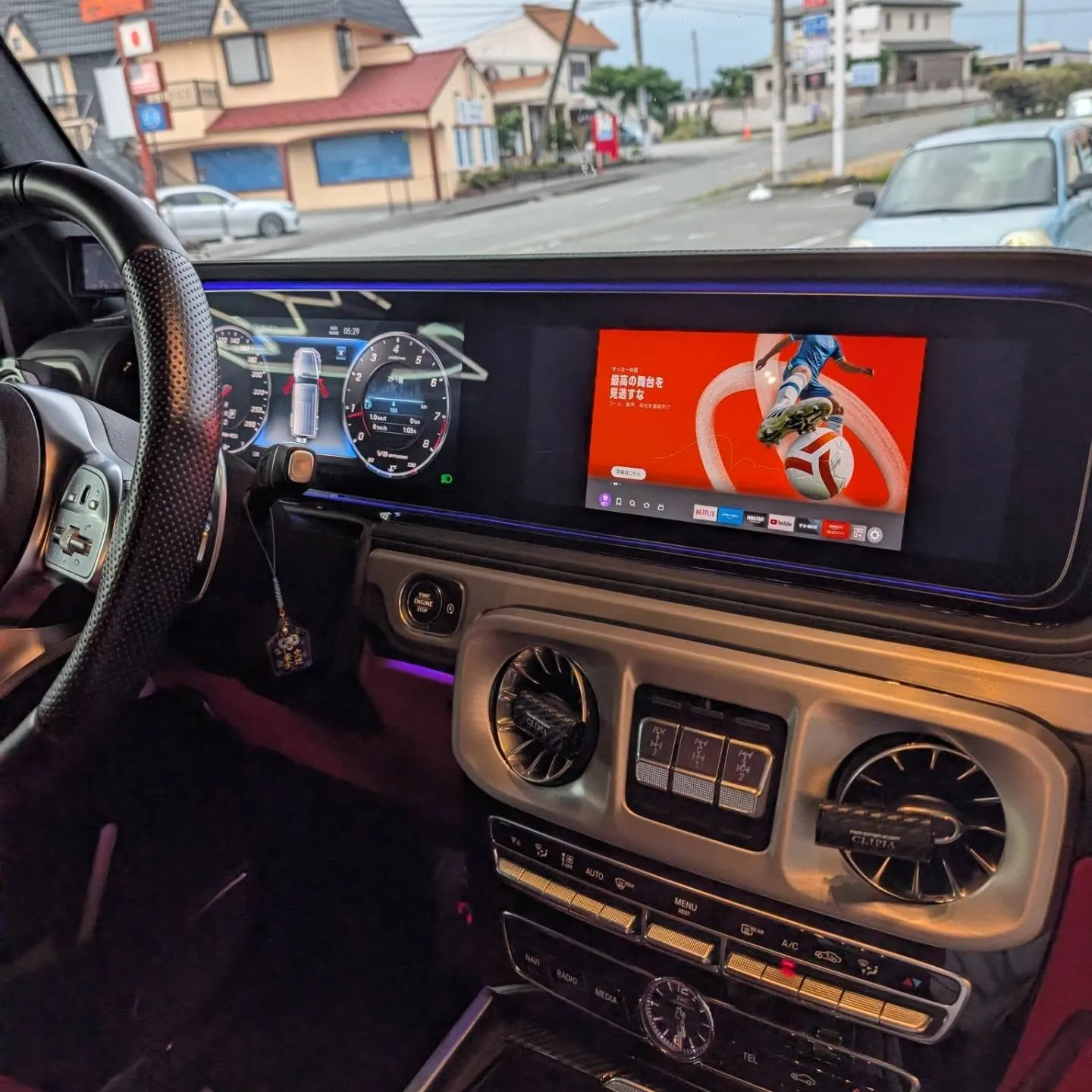 ゲレンデ G63 AMGにfireTVの取付をご依頼頂きまし...