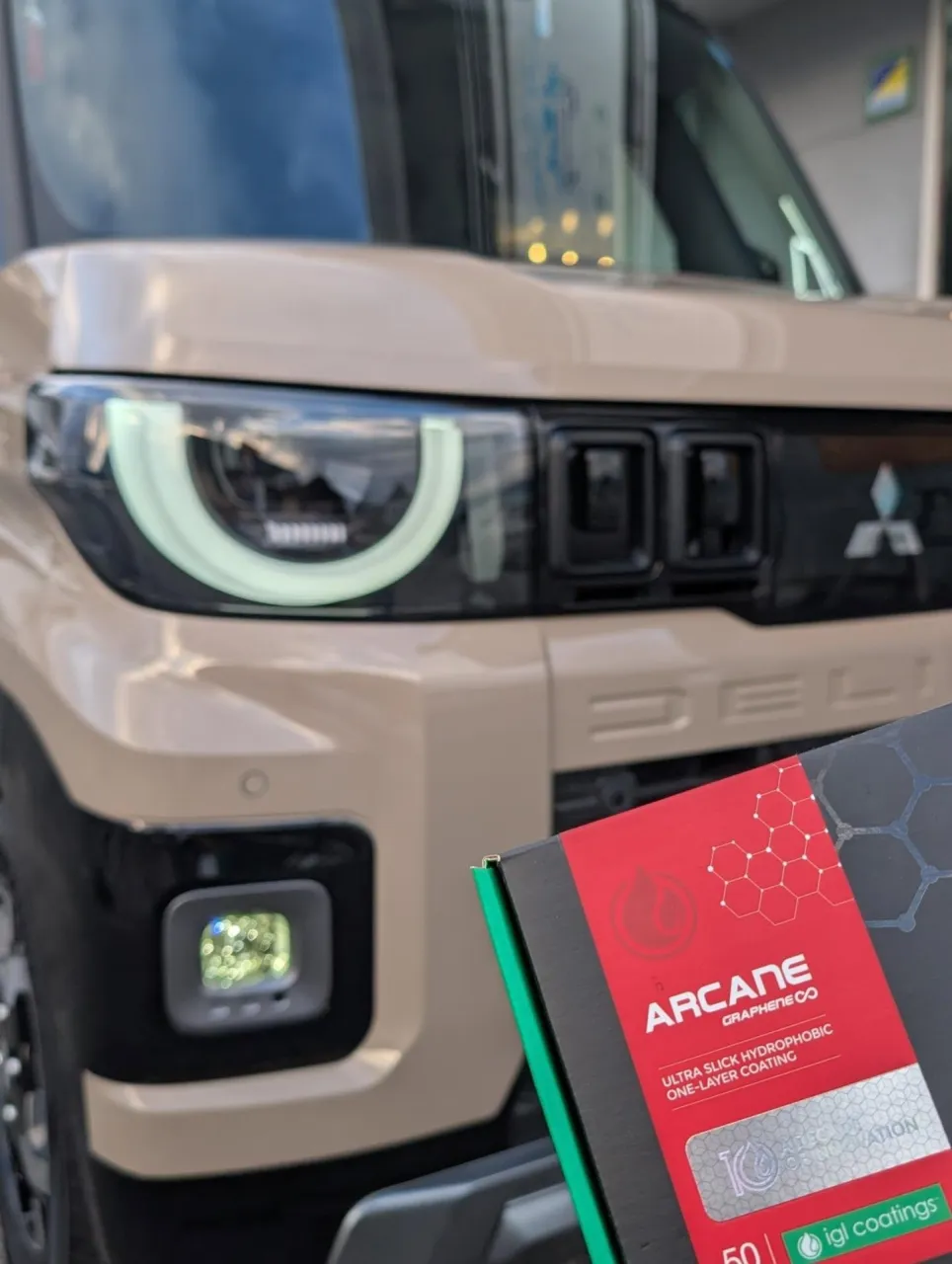 デリカミニ ARCANEコーティング施工